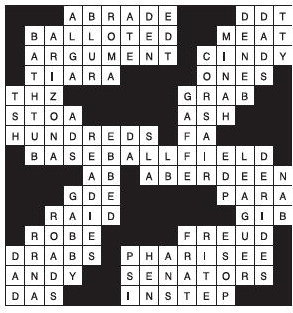 Puzzle Answers Puzzle Answers