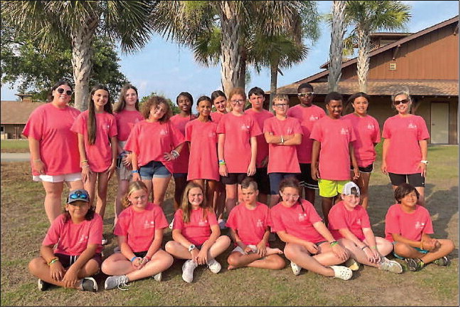 Montgomery County 4-H’ers Attend Cloverleaf  Camp at Jekyll Island