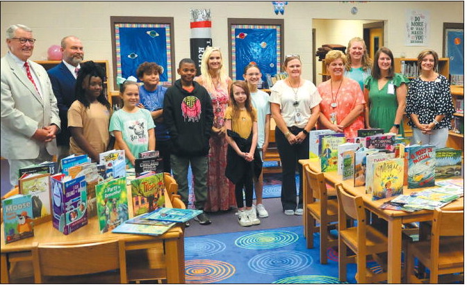 Congressman Allen Promotes  Literacy Within the Area