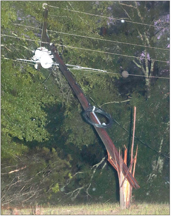 Tuesday Storm Ravages Area Tuesday Storm Ravages Area