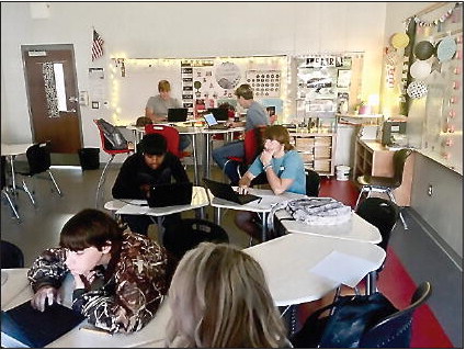 Wheeler County High School Celebrates First  Month of American and World Literature Class