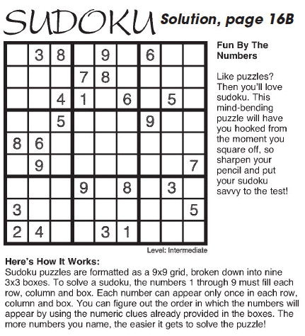 Solution, page 16B