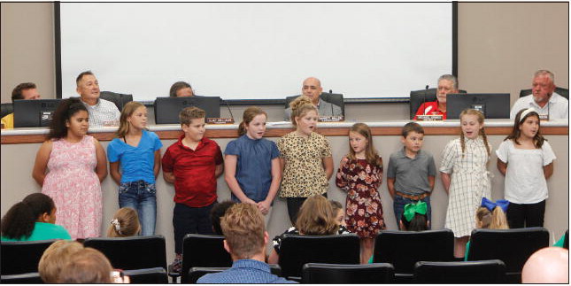 TCES Clubs Shine at Board Meeting