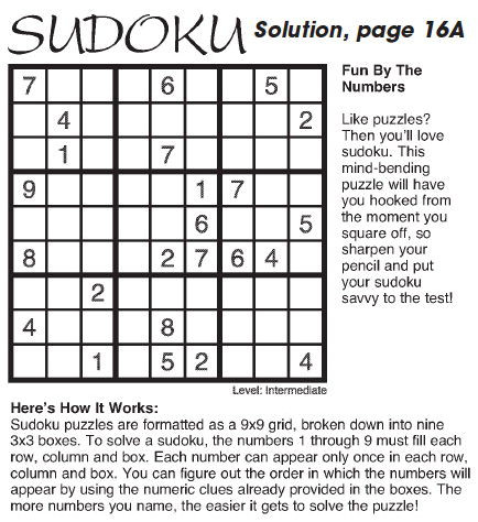 Solution, page 16A Solution, page 16A