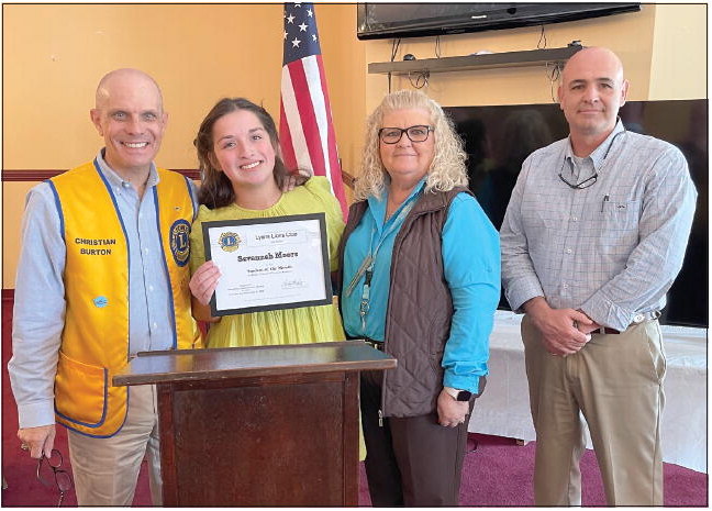 Lyons Lions Students of the Month