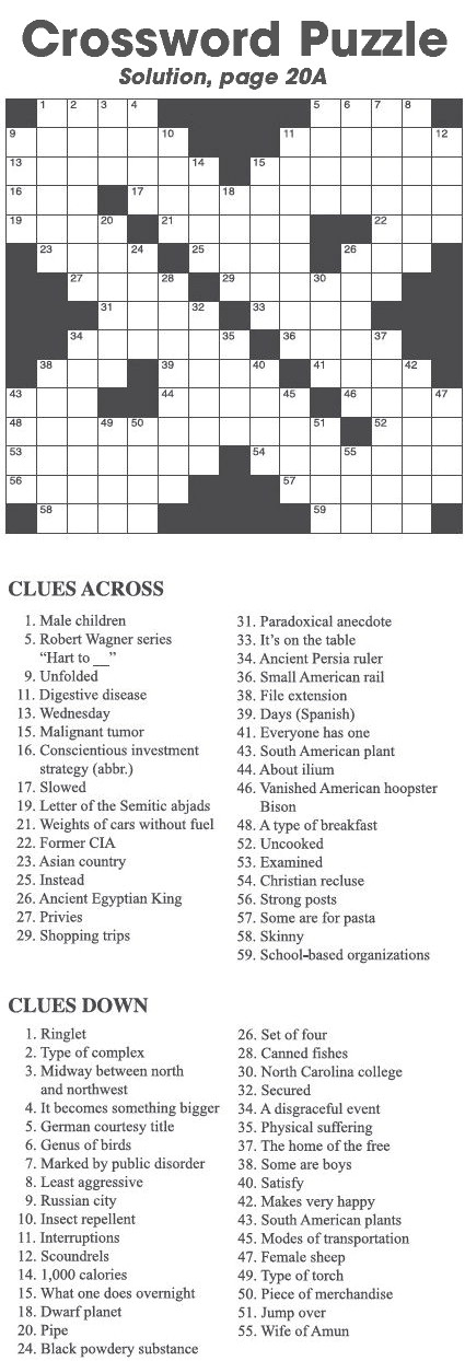 Crossword Puzzle