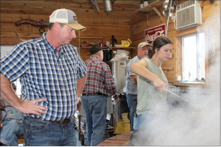 Powell and Horne Families Making Syrup for Four Generations