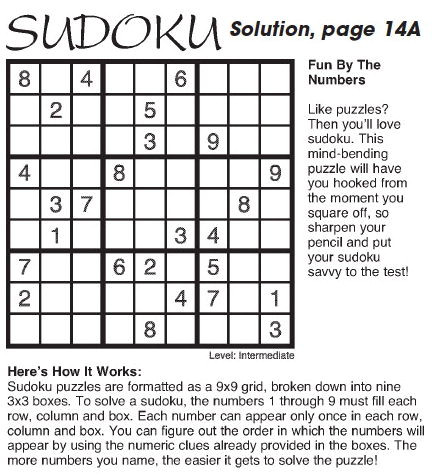 Solution, page 14A
