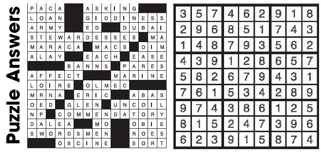 Puzzle Answers