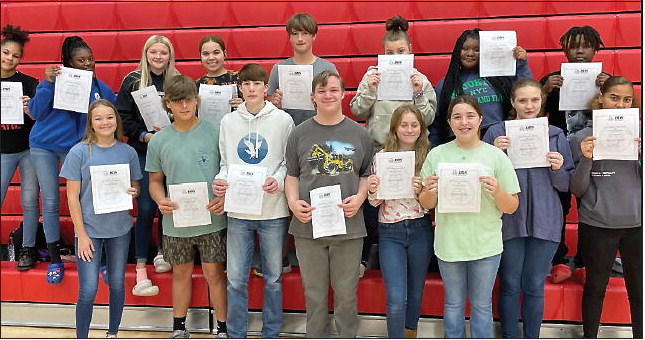 Wheeler County Students Complete ADAP Wheeler County Students Complete ADAP