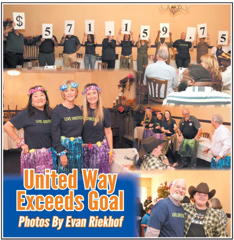 United Way  Exceeds Goal