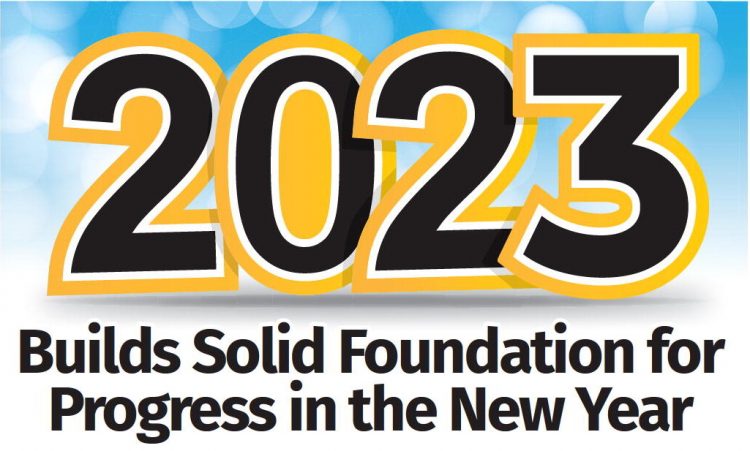 Builds Solid Foundation for  Progress in the New Year