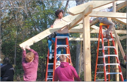 VHS Construction Classes  Build Library Pavilion