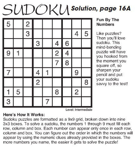 Solution, page 16A Solution, page 16A
