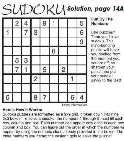 Solution, page 14A Solution, page 14A