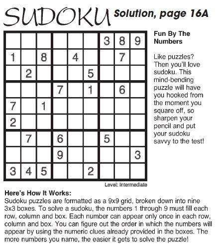 Solution, page 16A