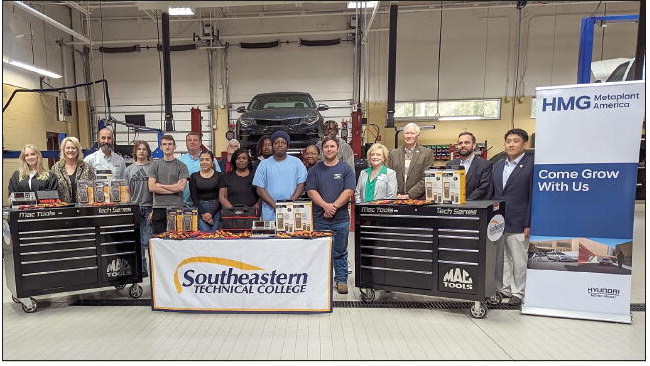 HMGMA Donates Equipment for EV Workforce Development