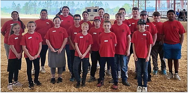 4-H BB Team Shoots At District Match