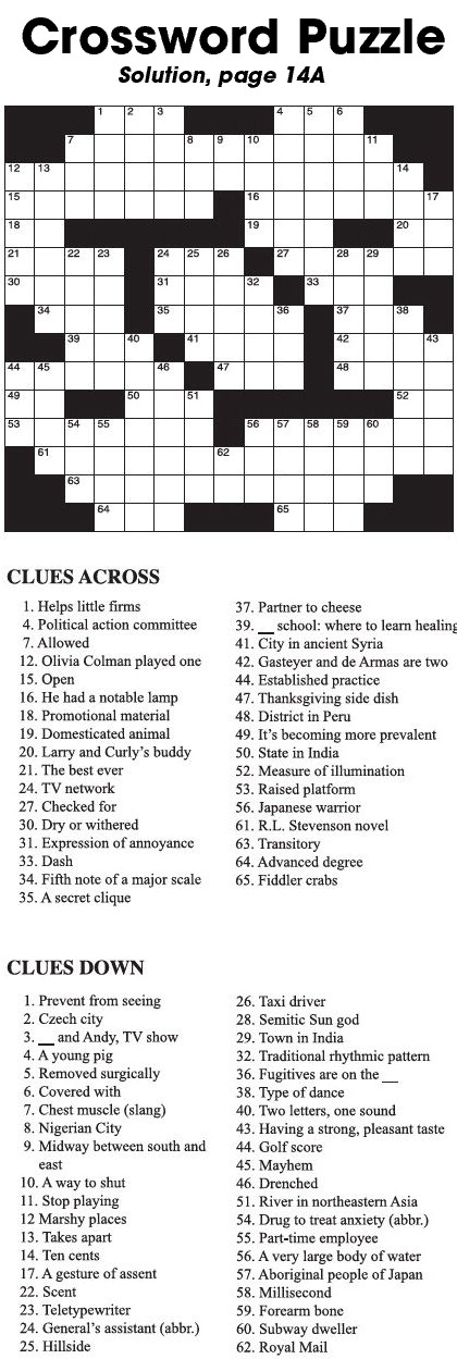 Crossword Puzzle