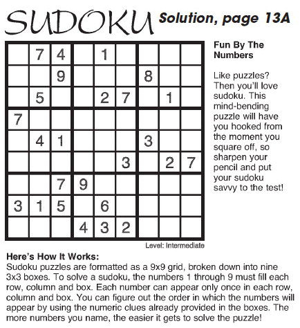 Solution, page 13A