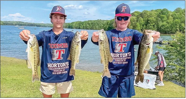 TCHS Fishing At Lake Hartwell