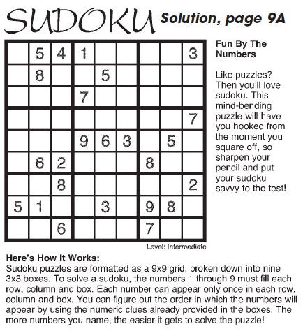 Solution, page 9A