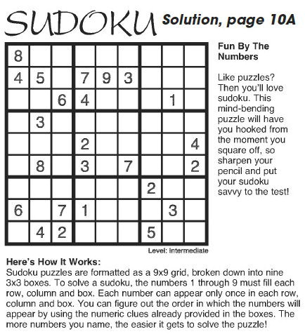 Solution, page 10A