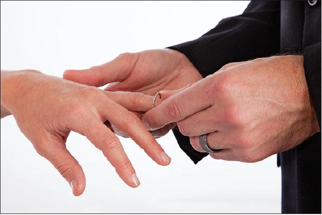 Write wedding vows with relative ease