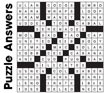 Puzzle Answers …. Puzzle Answers ….
