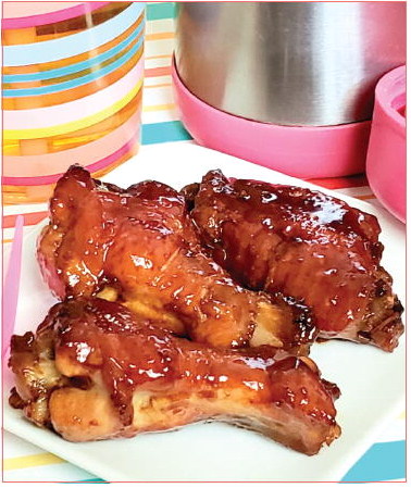 An A+ School Lunch with the Teriyaki Chicken Wings An A+ School Lunch with the Teriyaki Chicken Wings