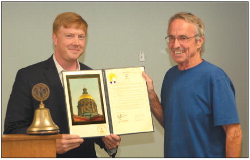 Holman Named Library Champion of the Year Holman Named Library Champion of the Year