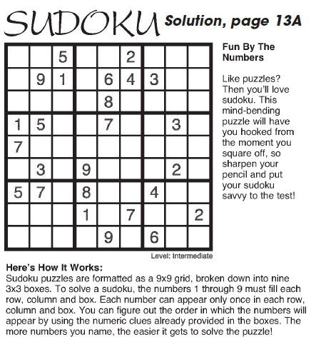 Solution, page 13A Solution, page 13A