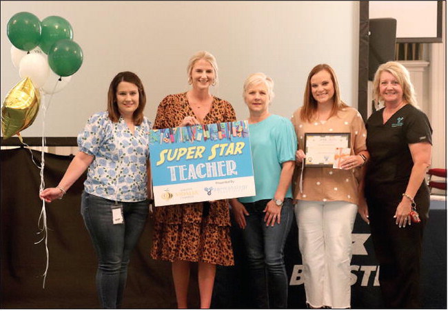 Perkins Named April  Super Star Teacher