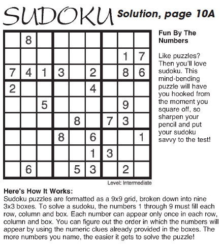 Solution, page 10A