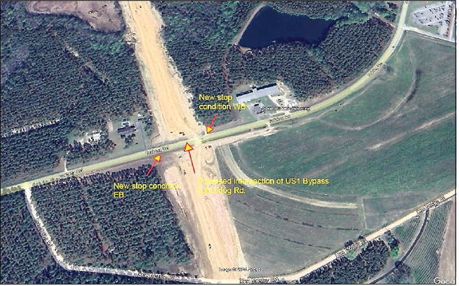 Bulldog Road to Have New Stop Area Bulldog Road to Have New Stop Area