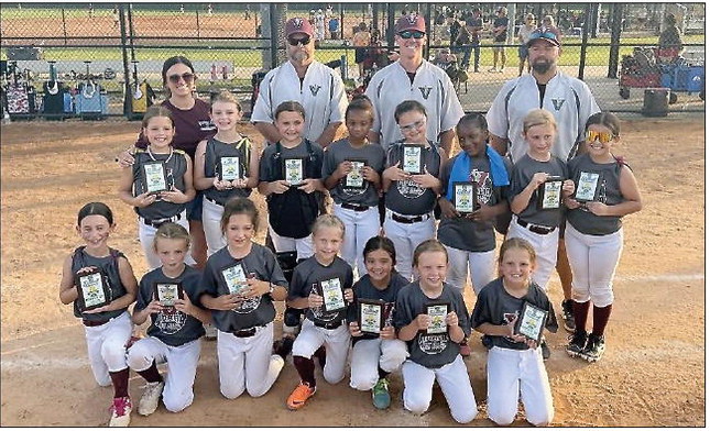 VRD 8U Girls Finish 2nd