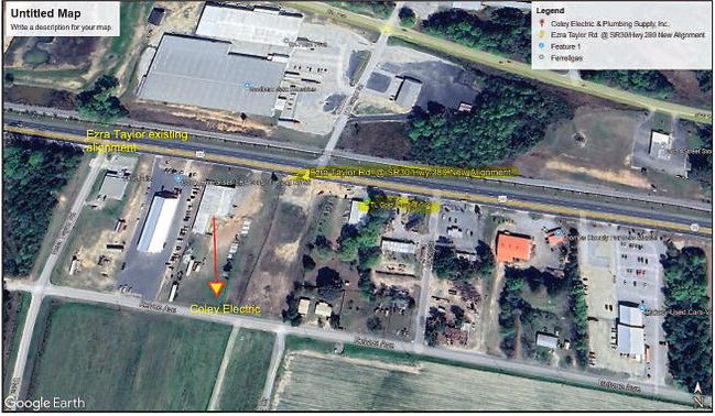 New Traffic Alignment at Ezra Taylor Road New Traffic Alignment at Ezra Taylor Road