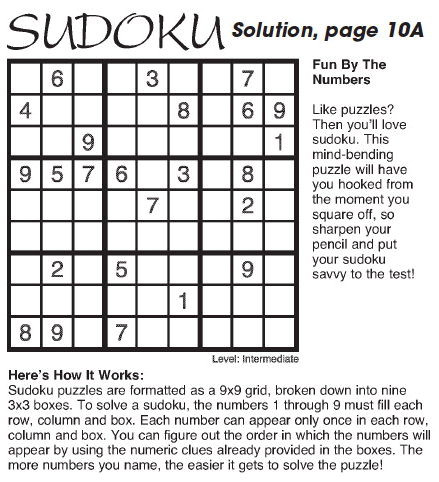 Solution, page 10A