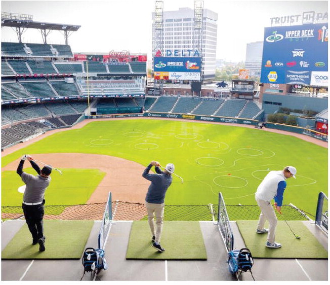 Tee Off at Truist: Braves Bring Back Upper Deck Golf Tee Off at Truist: Braves Bring Back Upper Deck Golf