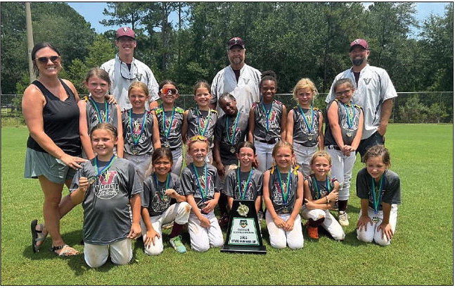 VRD 8U Girls Take 2nd In State