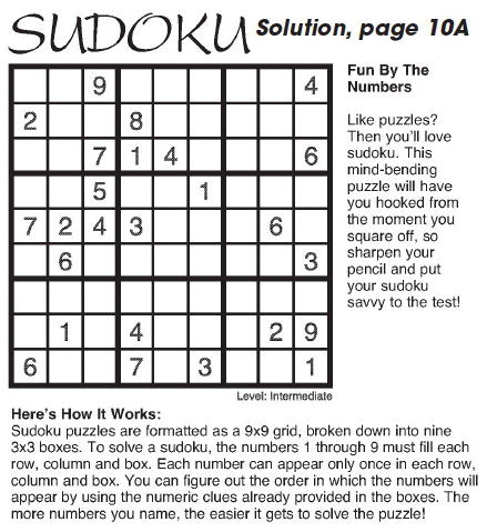 Solution, page 10A