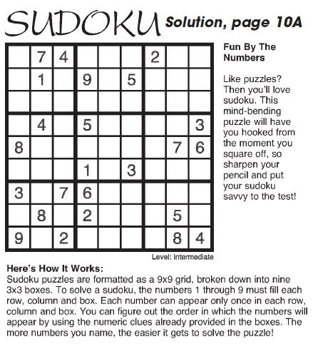 Solution, page 10A