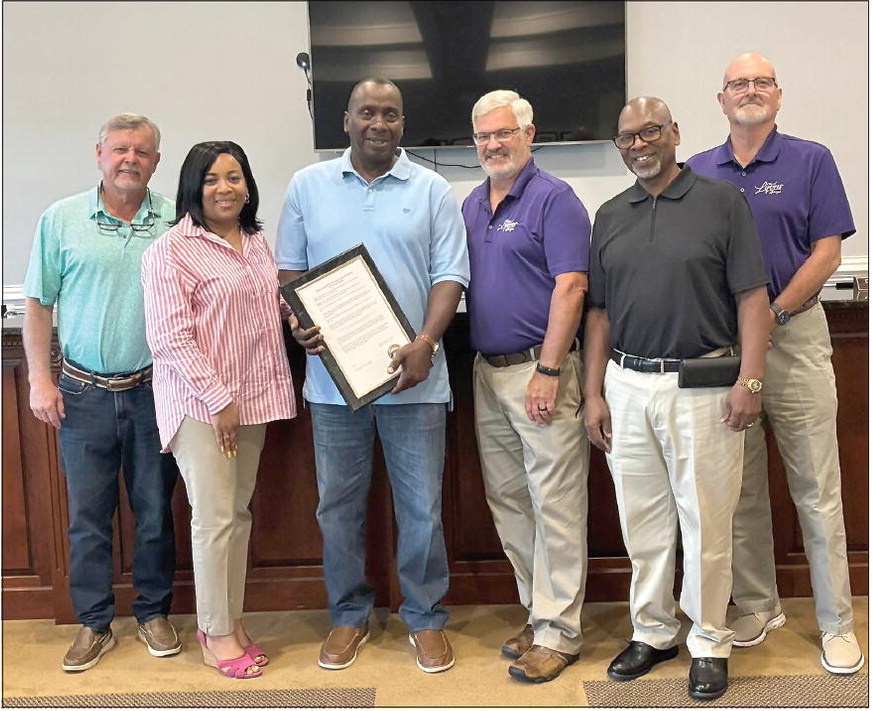 Thorpe Recognized For 40 Years of Service