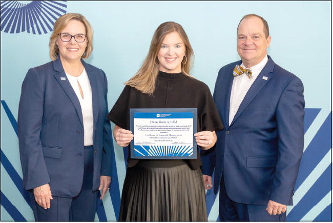 Dana Brown Graduates from Institute for Organization Management Dana Brown Graduates from Institute for Organization Management