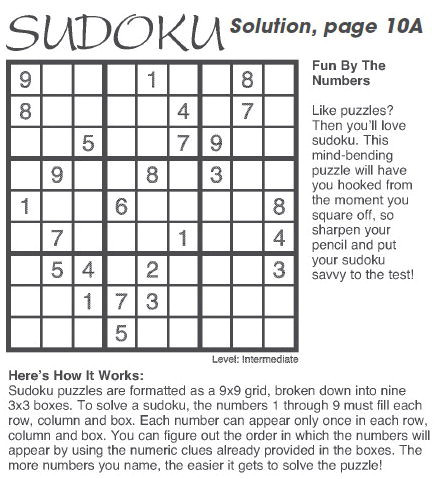 Solution, page 10A
