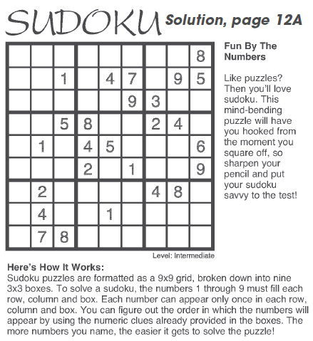 Solution, page 12A