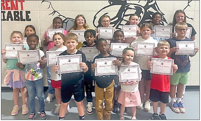 Treutlen Elementary  School Salutes August  Character Kids