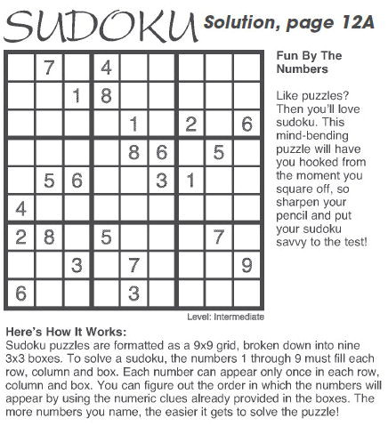 Solution, page 12A