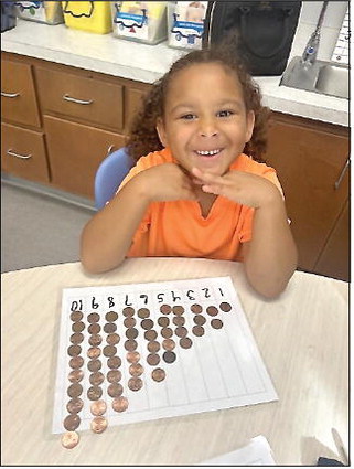 OUR KINDERGARTNERS ARE NUMBER  ….