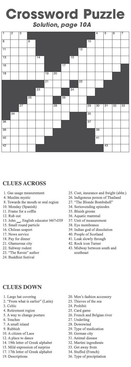 Crossword Puzzle